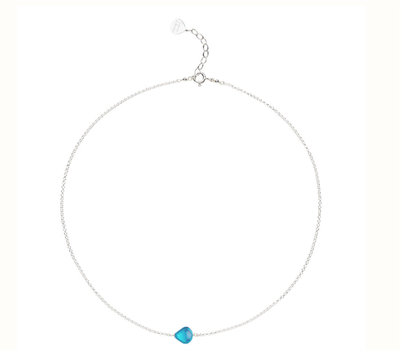 Collana Rosso Prezioso Donna Semino d'Amore in Argento 00405SE/B BLU CICLADI - 00405SE/B BLU CICLADI